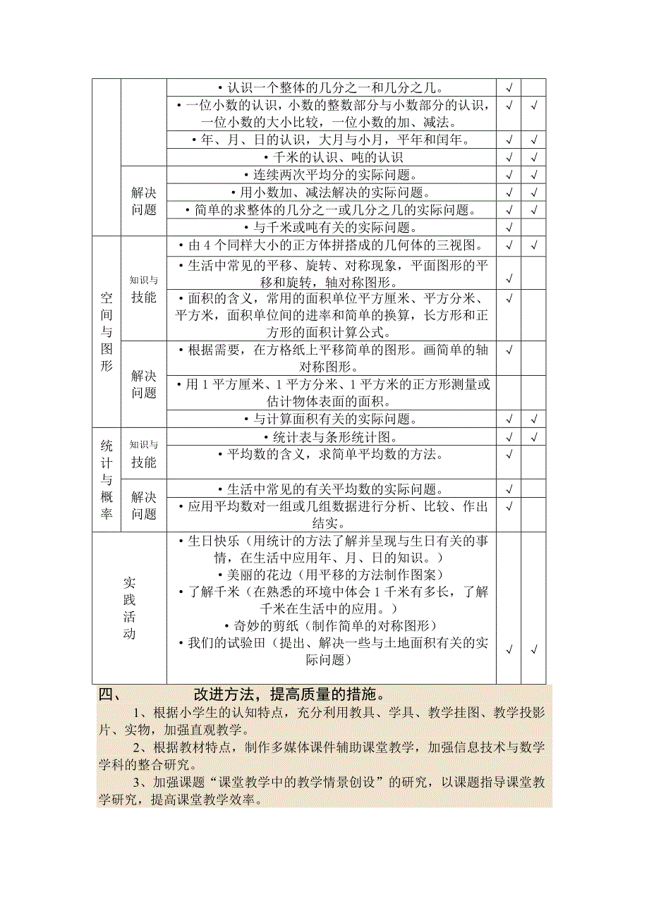 三-年-级-数-学-教-学-计-划_第4页