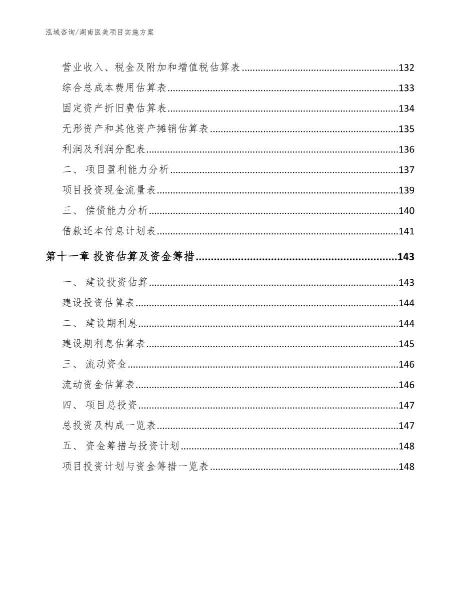 湖南医美项目实施方案_第5页