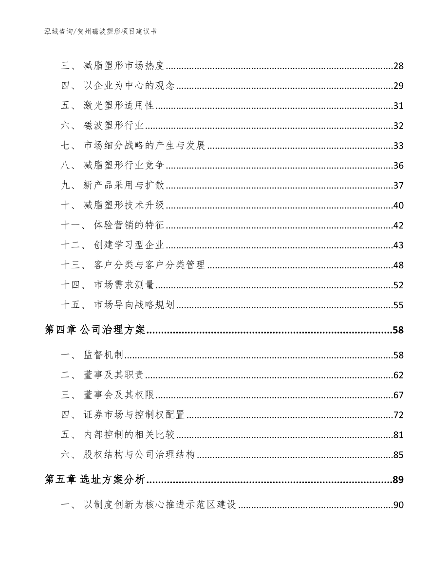 贺州磁波塑形项目建议书模板参考_第2页