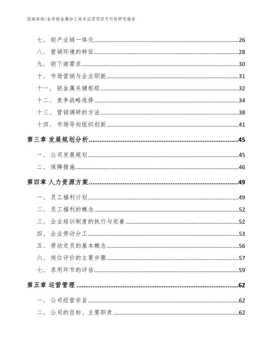 金华钽金属加工技术应用项目可行性研究报告_第3页