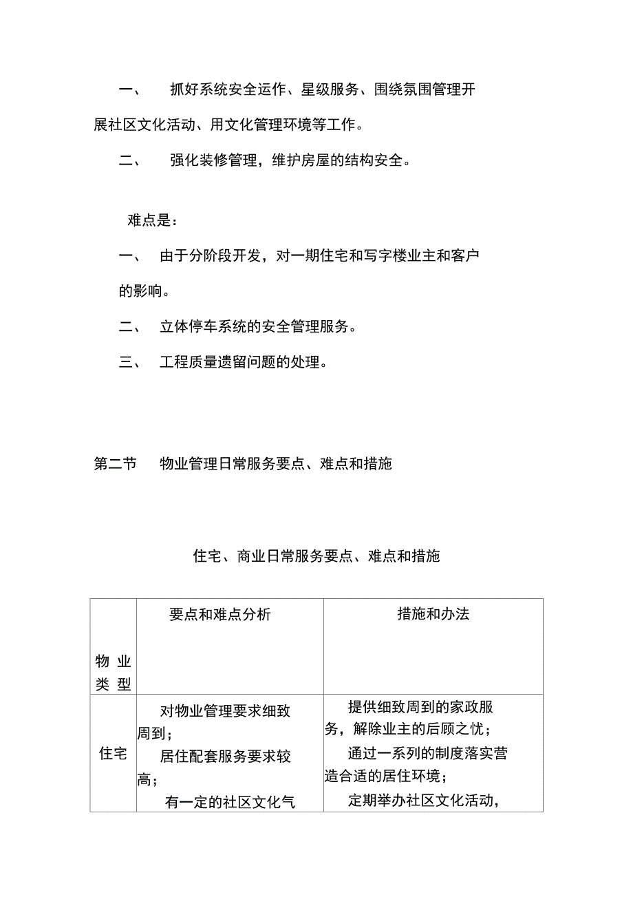 第十一章物业管理日常服务要点、难点和措施_第2页