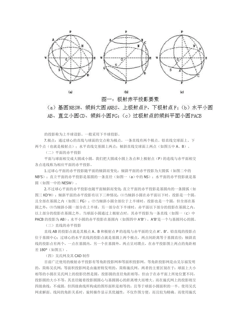 赤平投影原理及讲解_第2页