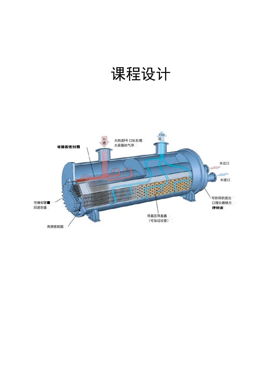 化工原理课程设计之换热器_第1页