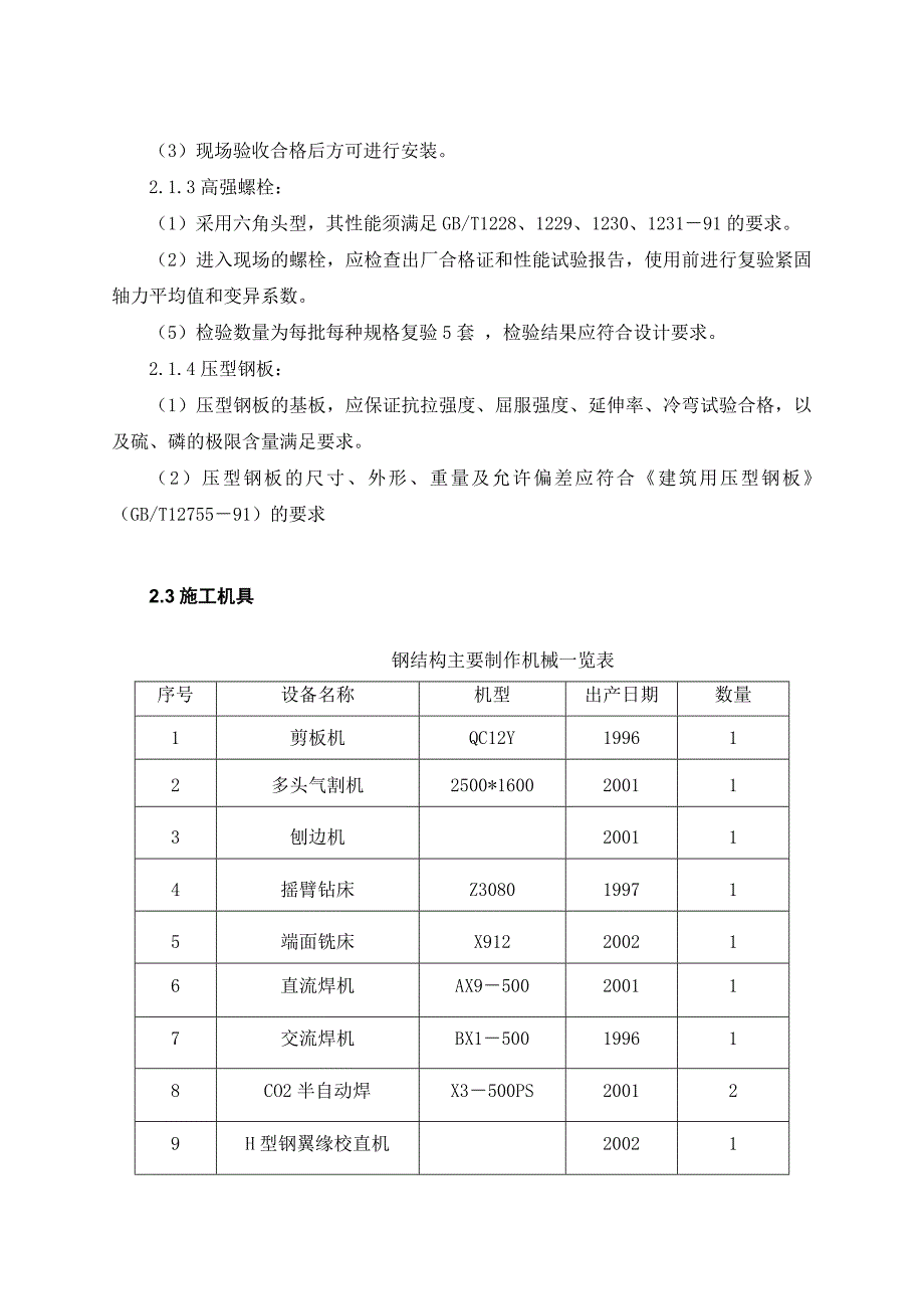 裙房三层钢结构施工方案改_第4页