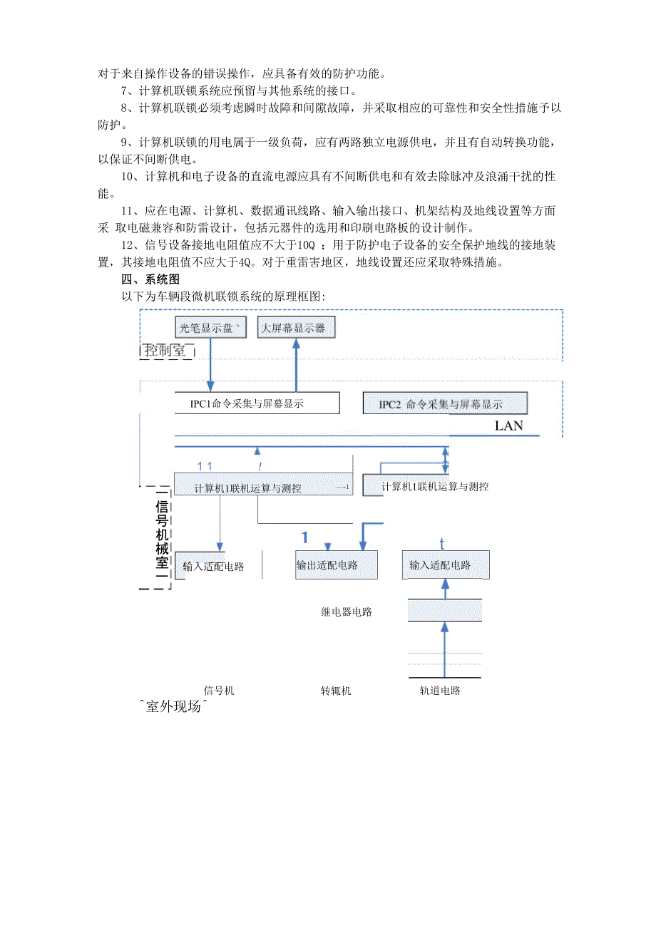 计算机联锁系统的主要特点及主要设计原则_第2页