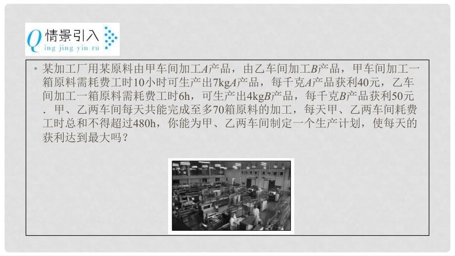 高中数学 第3章 不等式 3.3 二元一次不等式(组)与简单的线性规划问题 第3课时 线性规划的应用课件 新人教A版必修5_第5页