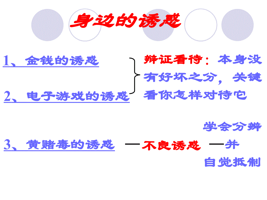 修改对不良诱惑说不_第1页