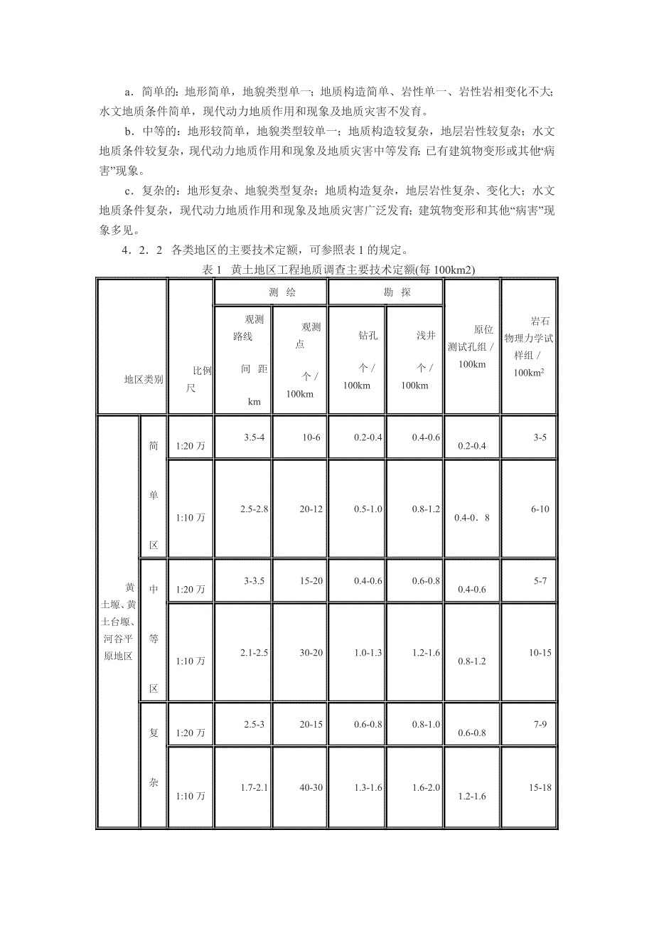 黄土地区工程地质调查规程_第2页