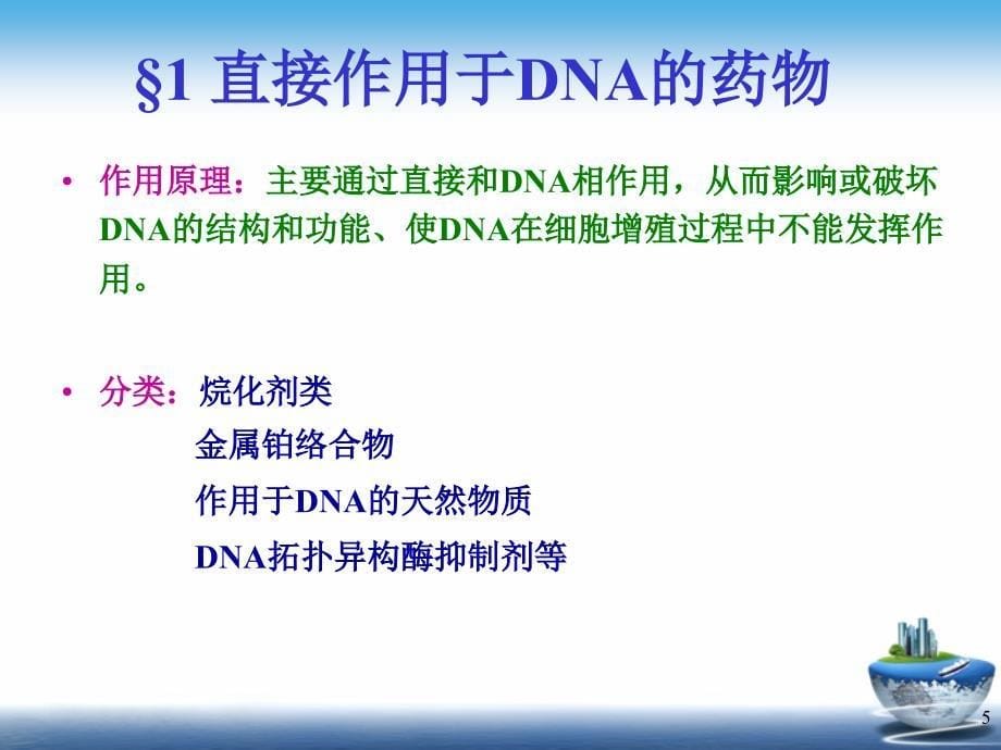 药物化学第二章抗肿瘤药物ppt课件_第5页