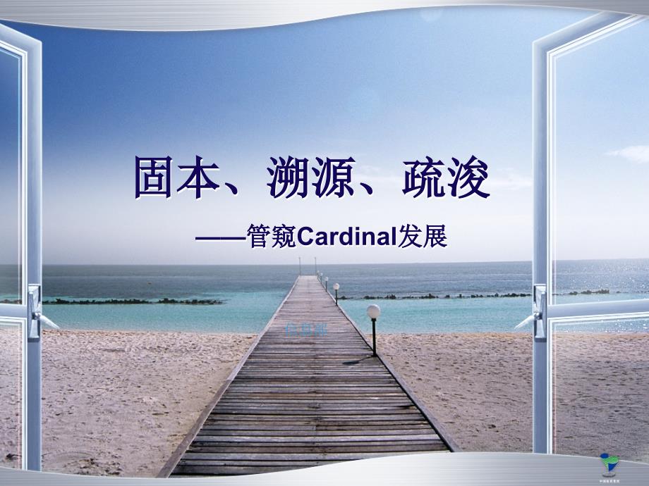 [企业管理]固本、溯源、疏浚——管窥Cardinal发展09共享版_第1页