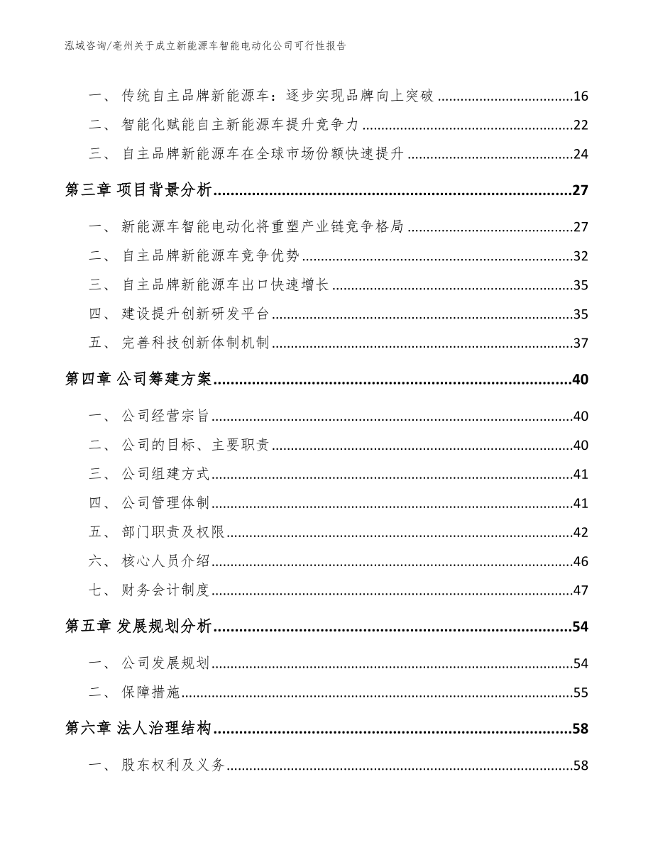 亳州关于成立新能源车智能电动化公司可行性报告【模板范文】_第4页