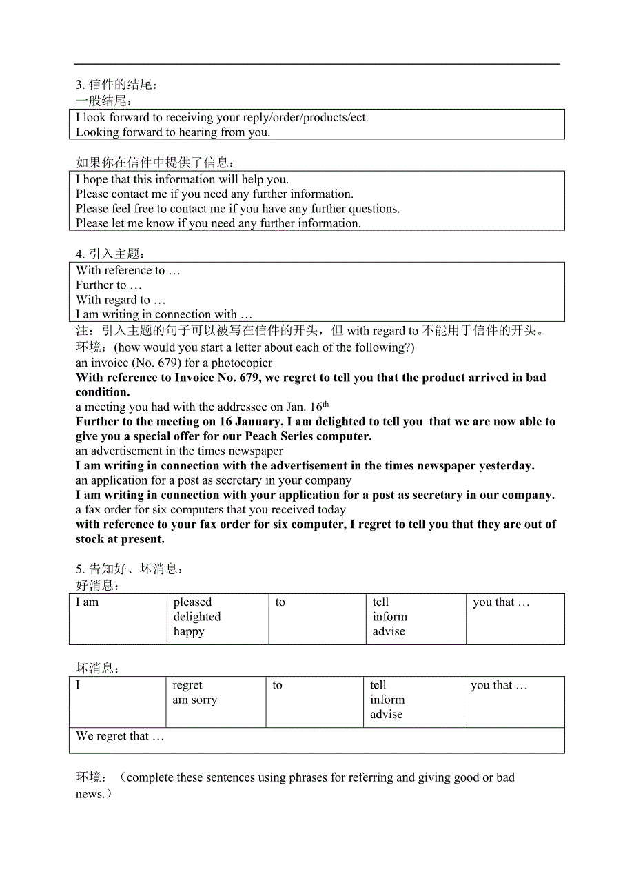 写作部分商业信函_第3页