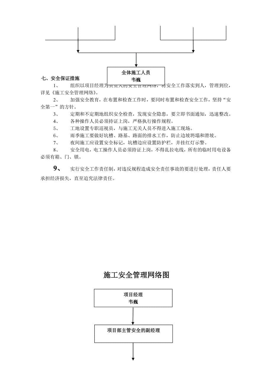 温州某路污水干管工程施工组织设计_第5页