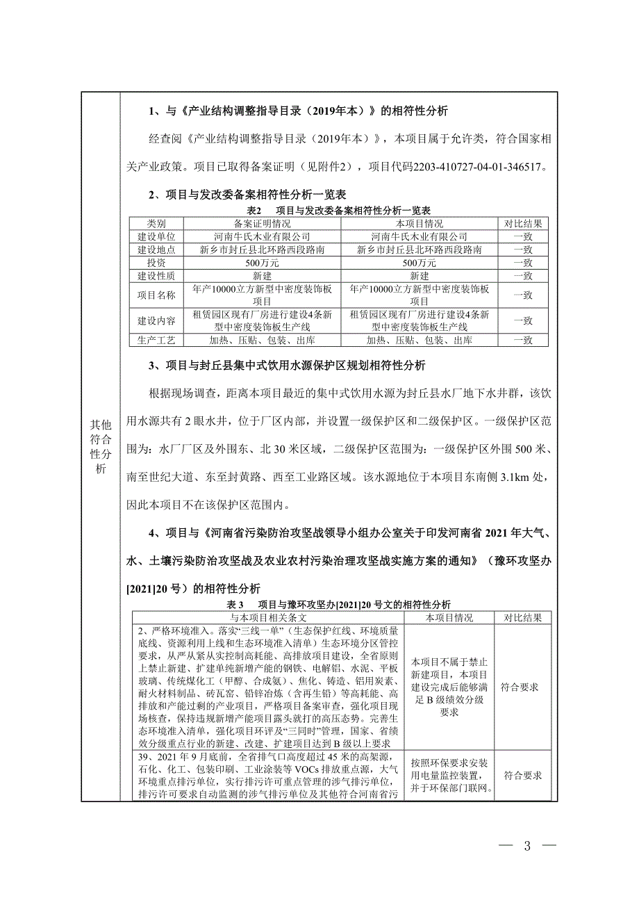 河南牛氏木业有限公司年产10000立方新型中密度装饰板项目环境影响报告表.doc_第3页