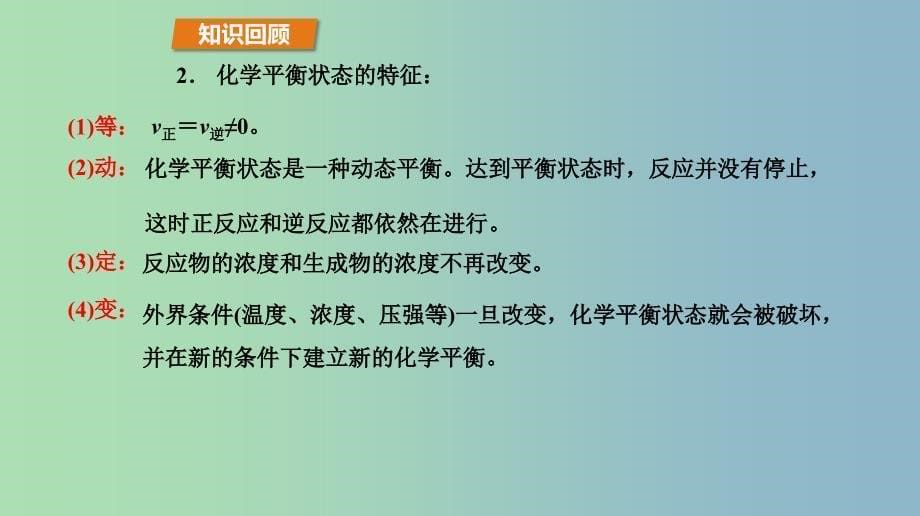 高中化学第2章化学反应的方向限度与速率2.2化学反应的限度第1课时化学平衡常数课件鲁科版.ppt_第5页