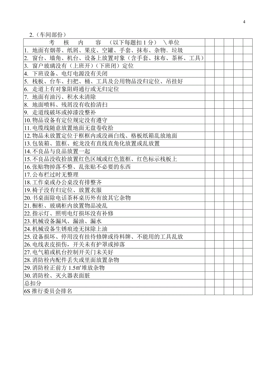 整理、整顿6S推行办法_第4页