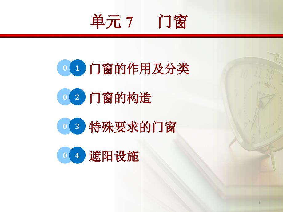 建筑构造门窗教学课件PPT.ppt_第1页