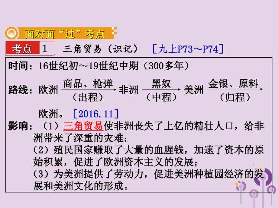 湖南省衡阳市2018年中考历史一轮复习 第一部分 教材知识梳理 模块五 世界近代史 第三单元 殖民扩张与殖民地人民的抗争课件_第3页