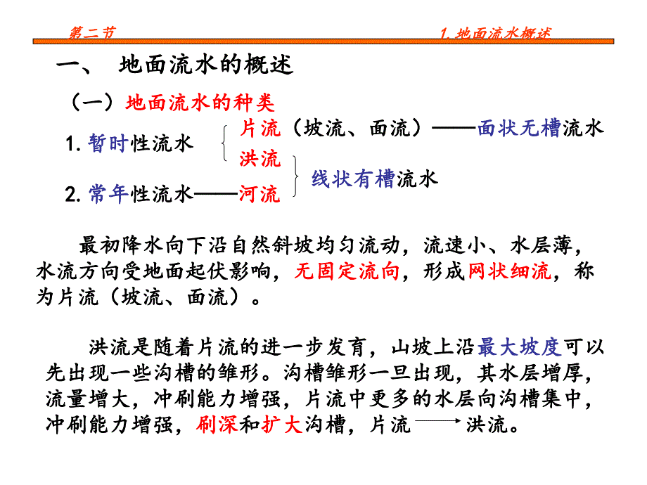 工程地质 地表流水地质作用_第4页