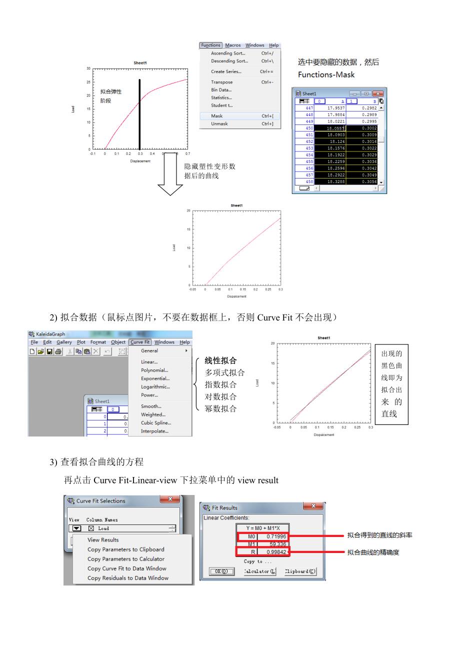 KaleidaGraph简单教程_第2页