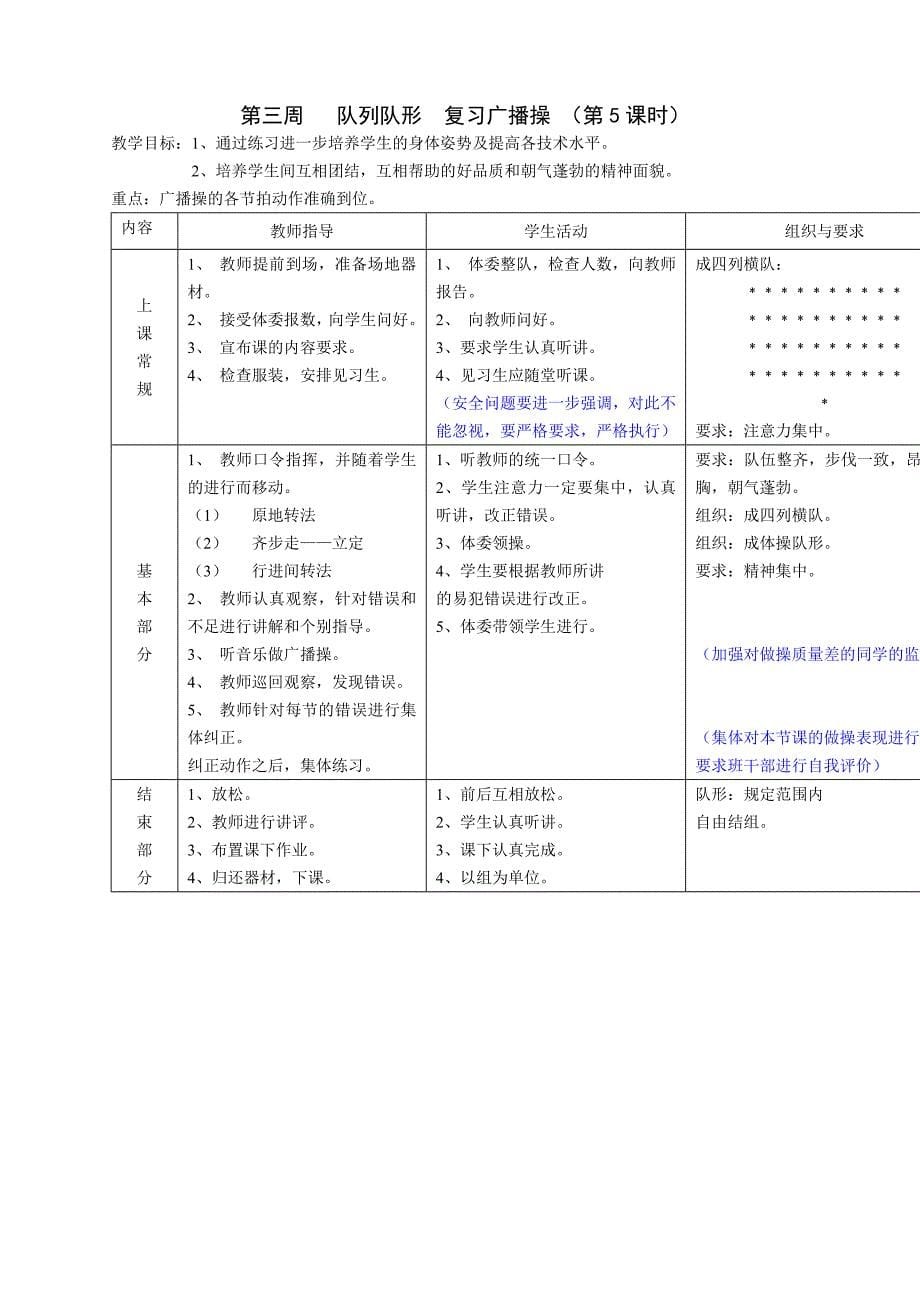 体育教案16周32课时_第5页