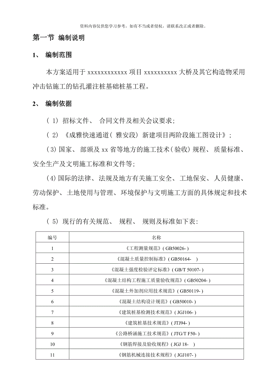 桩基专项施工方案编制模板样本.doc_第4页