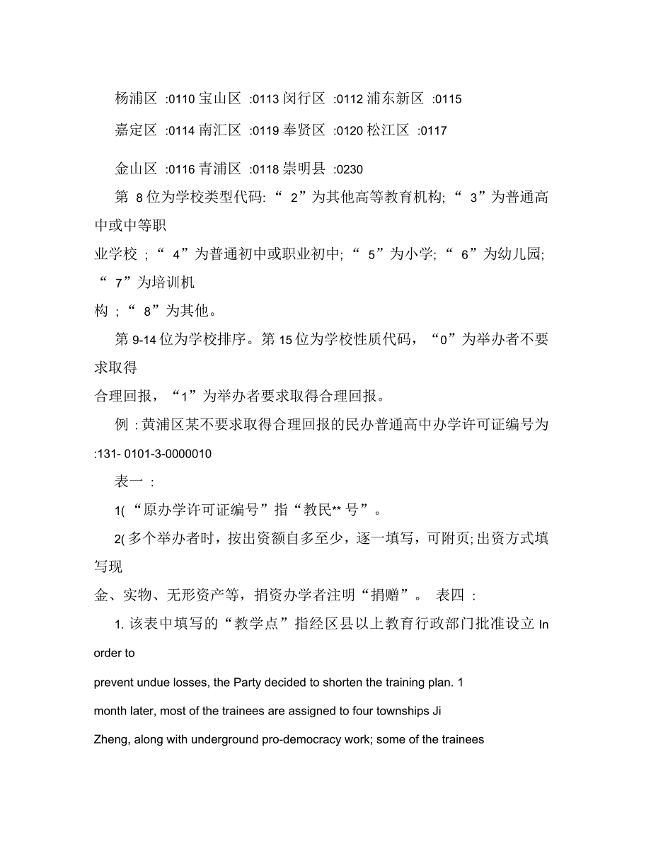 上海市民办幼儿园办学许可证申领登记表_第2页