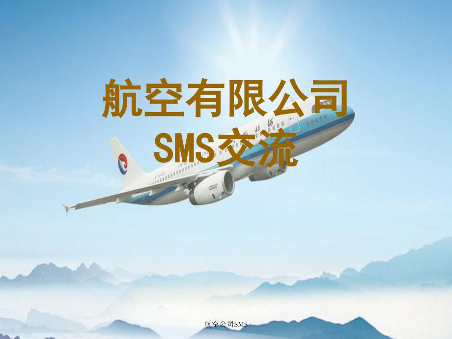 航空公司SMS课件_第1页