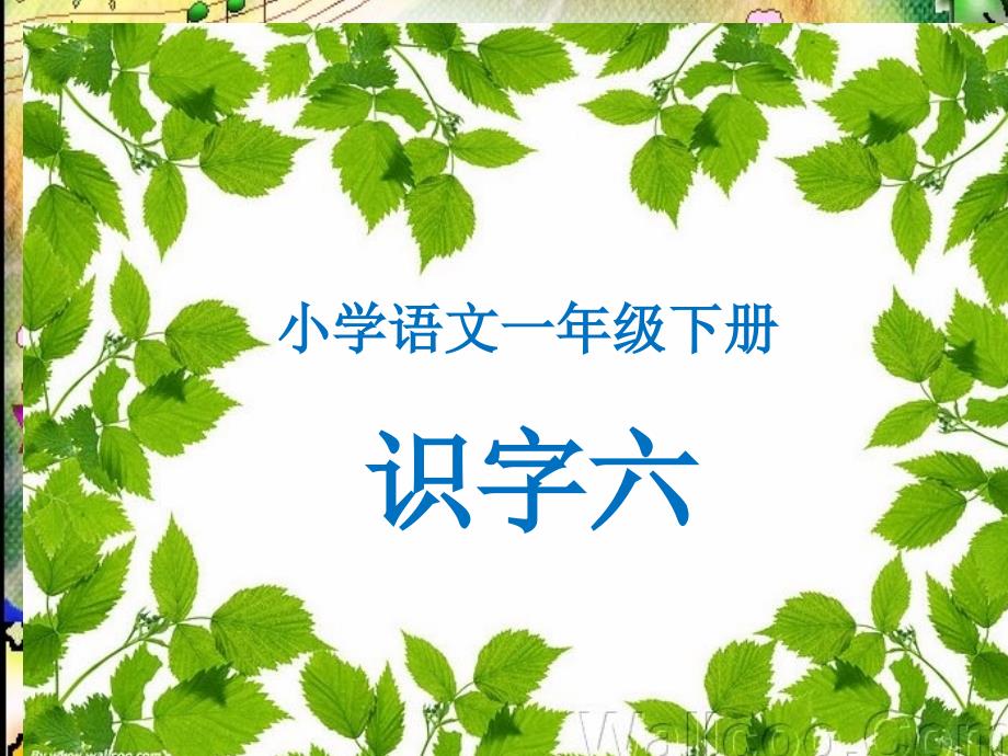 王艳歌识字六_第1页