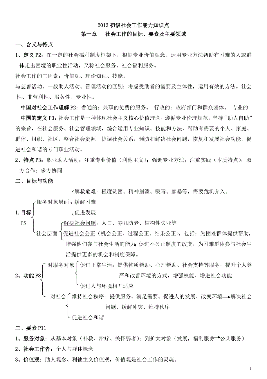 初级社会工作综合能力知识点518_第1页