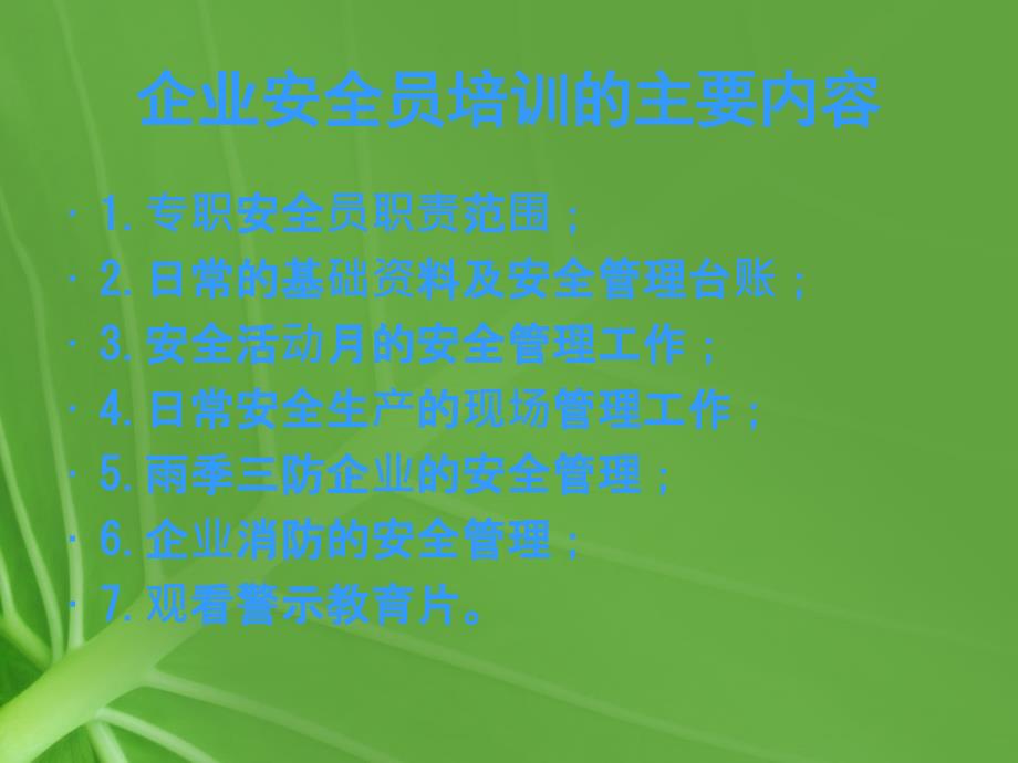 企业专兼职安全员培训课件_第2页