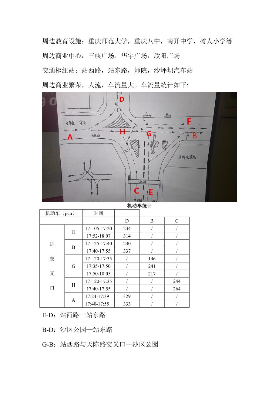 沙坪坝商圈道路与交通调研报告_第4页