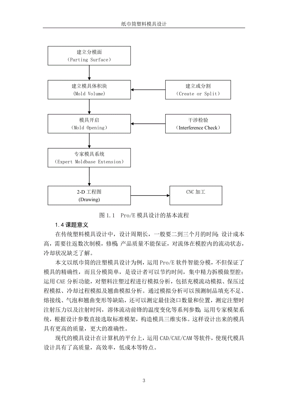 纸巾筒塑料模具设计论文_第4页