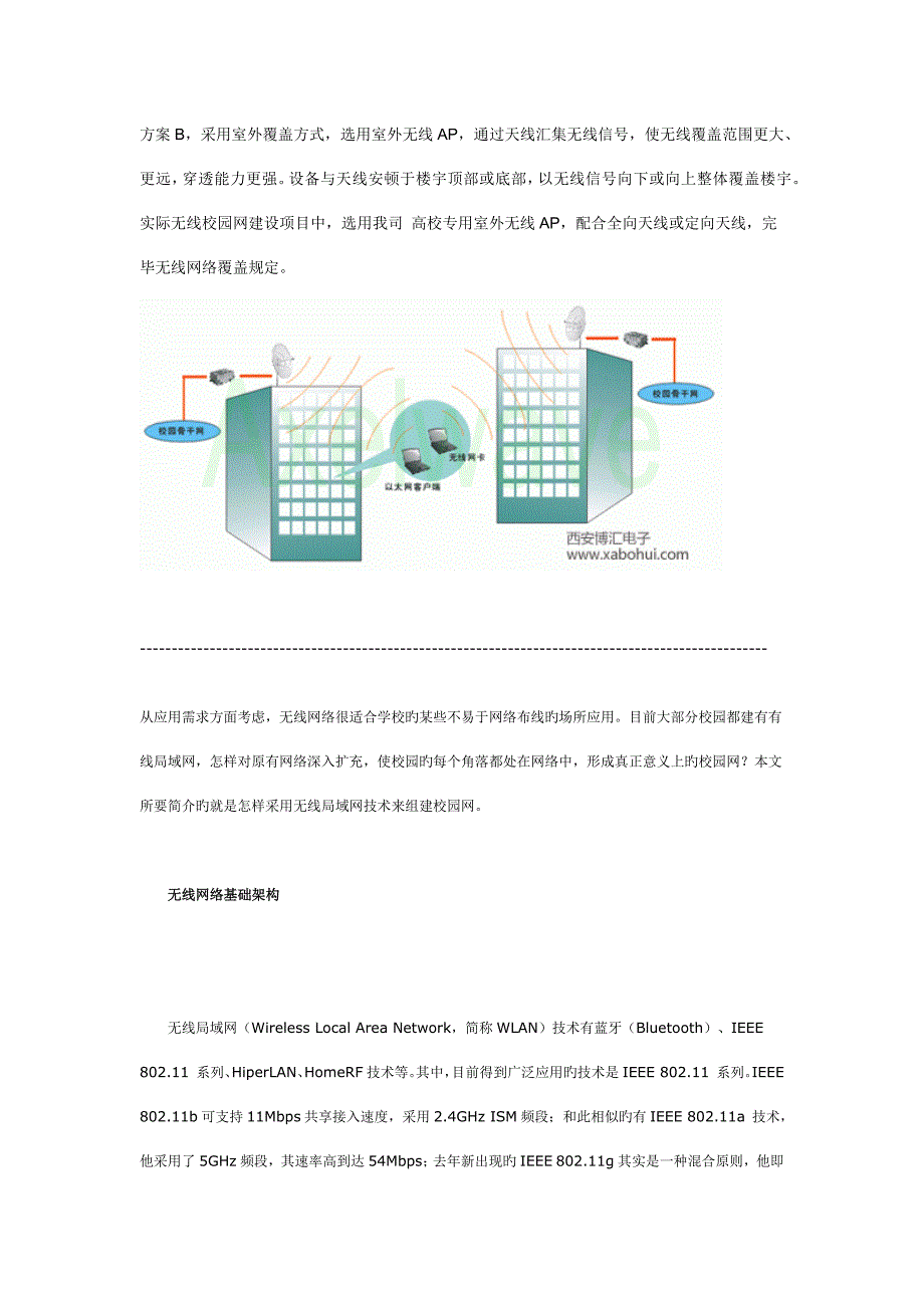 无线校园网建设方案_第4页