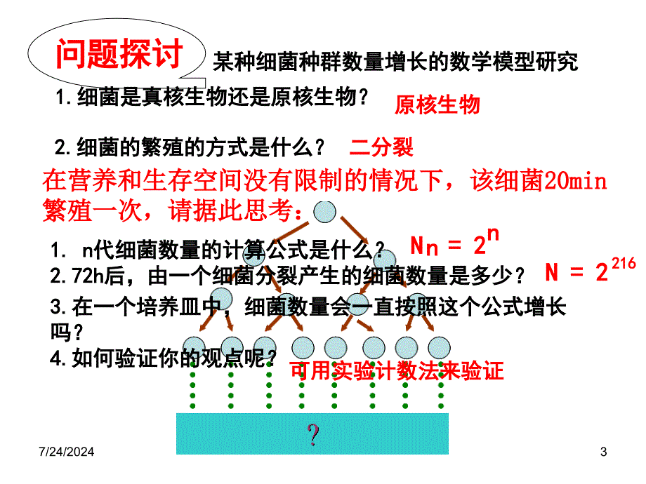 人教版高中生物必修三4.2-种群数量的变化课件_第3页