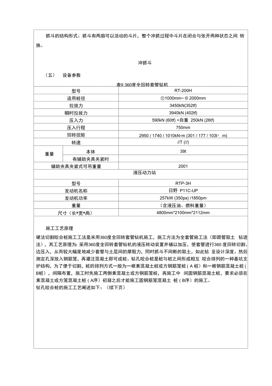 咬合桩技术交底_第3页