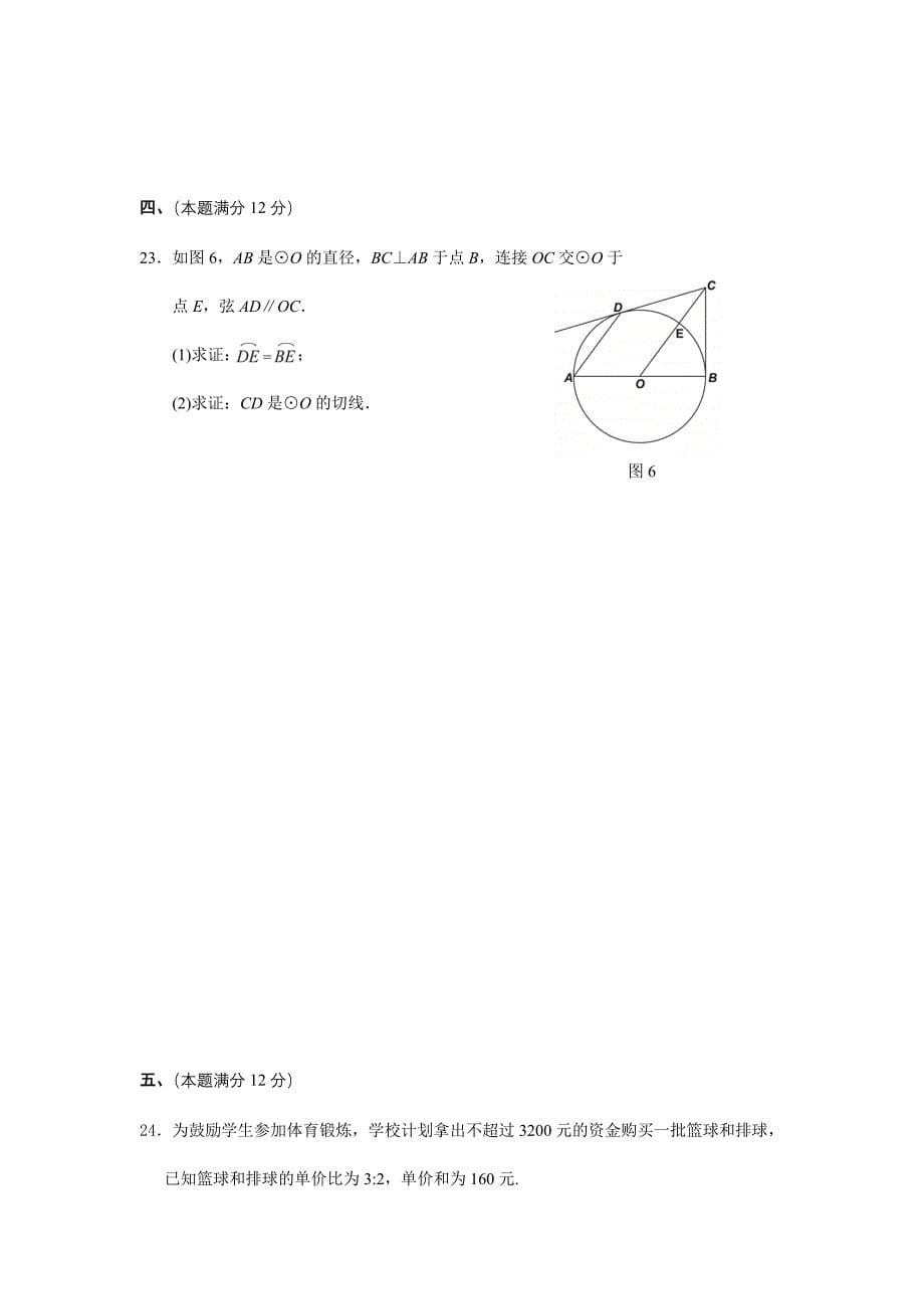 2011铜仁地区中考试卷.doc_第5页