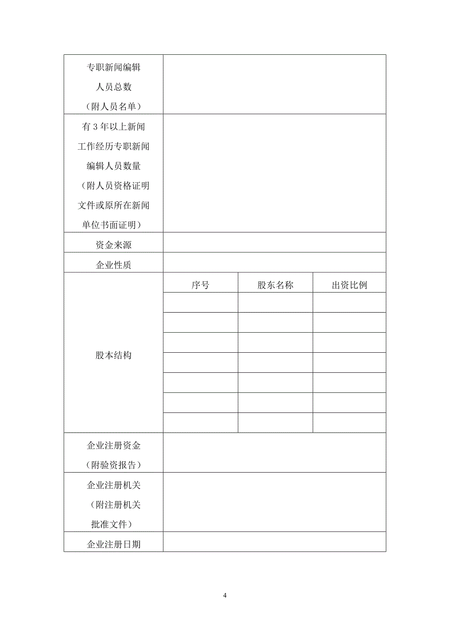 互联网新闻信息服务业务申请表(原表).doc_第4页