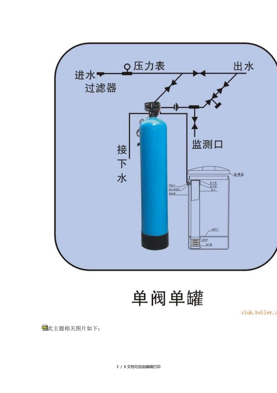 全自动钠离子交换器选型设计和使用_第3页