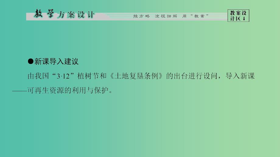 高中地理第2章自然资源保护第3节可再生资源的利用与保护--以土地资源为例课件湘教版.ppt_第4页