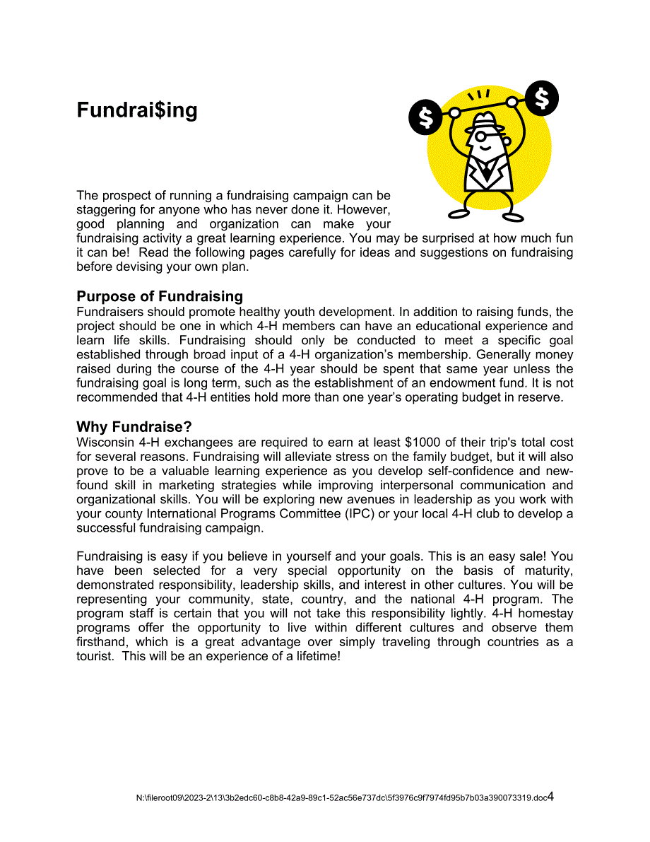 Fundraising Plan for Success_第4页