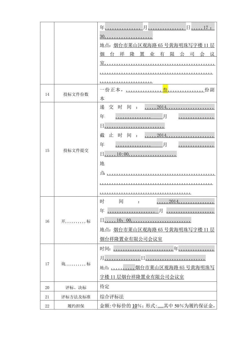 祥隆绿城诚园桩基础(旋挖桩)施工招标文件[资料]_第5页