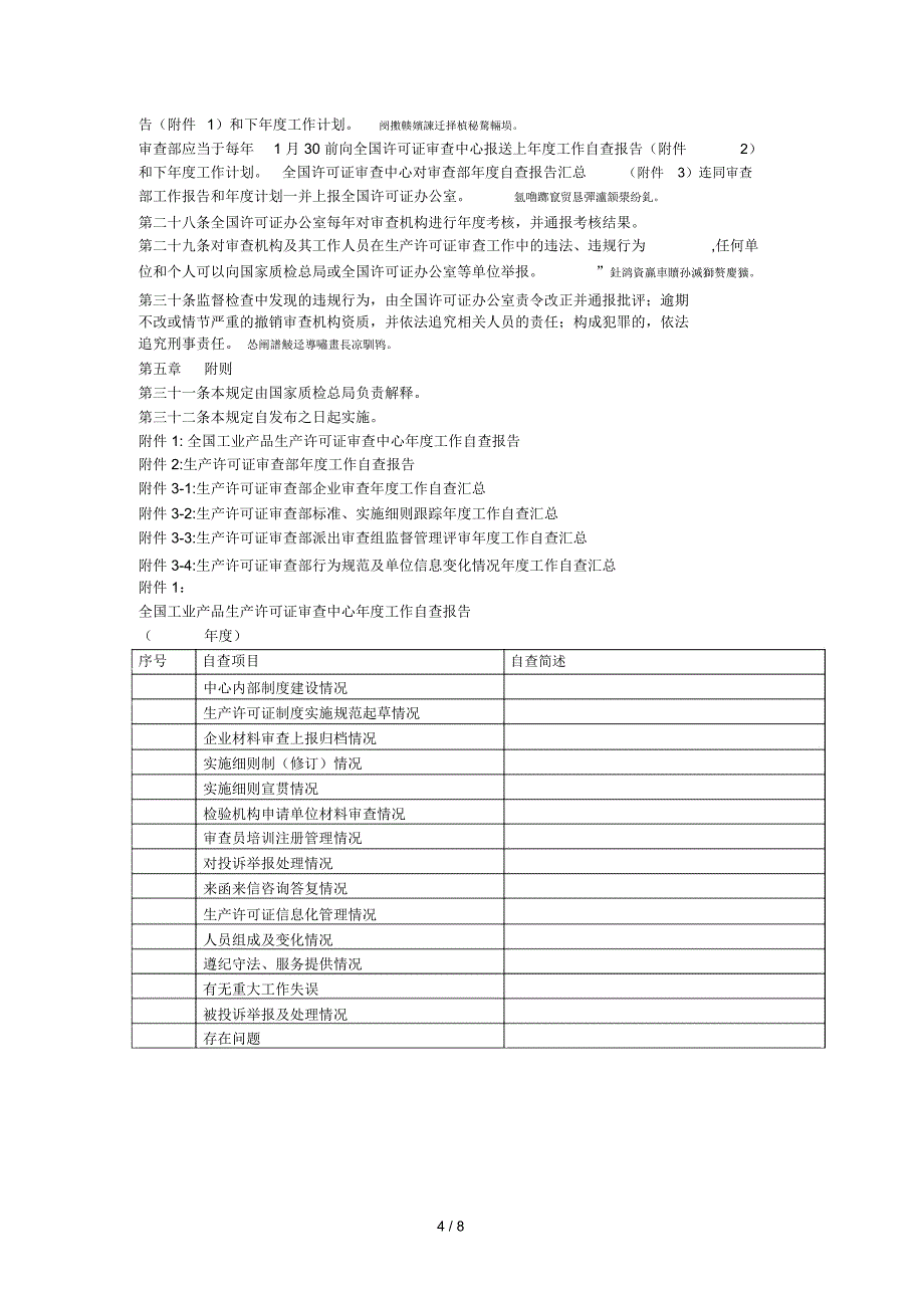 工业产品生产许可证审查机构管理规定_第4页