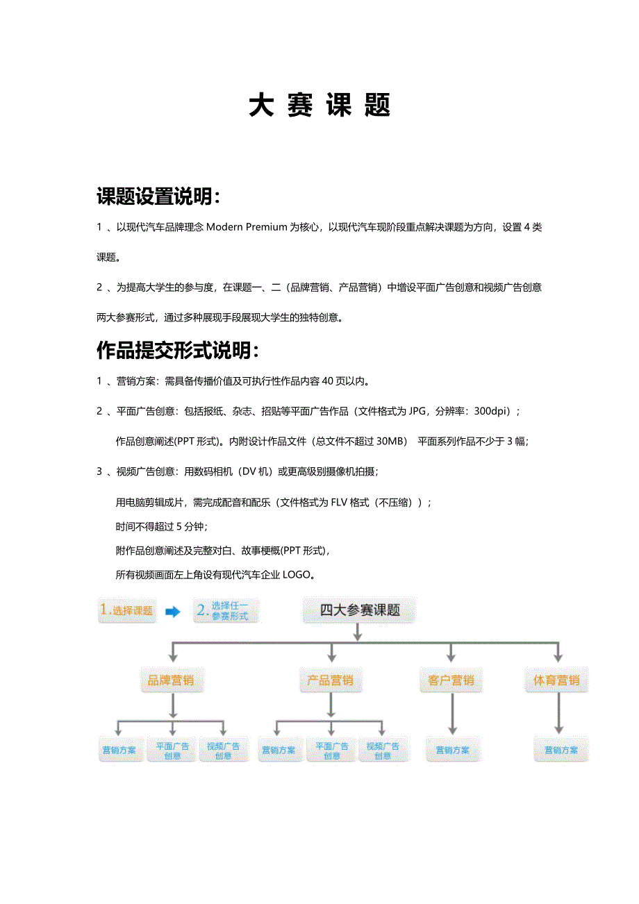 “2012第三届现代汽车大学生营销创意大赛”参赛作品要求.doc_第2页