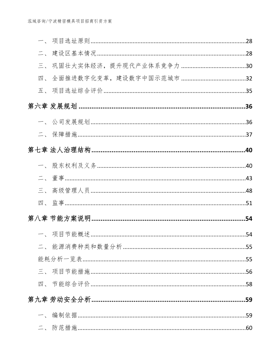 宁波精密模具项目招商引资方案（模板范文）_第3页