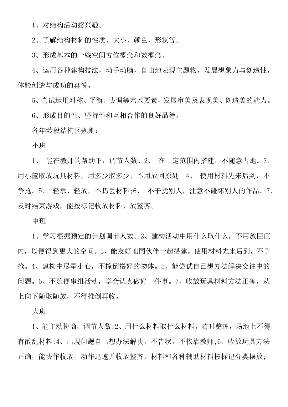 幼儿园区域活动总目标_第3页