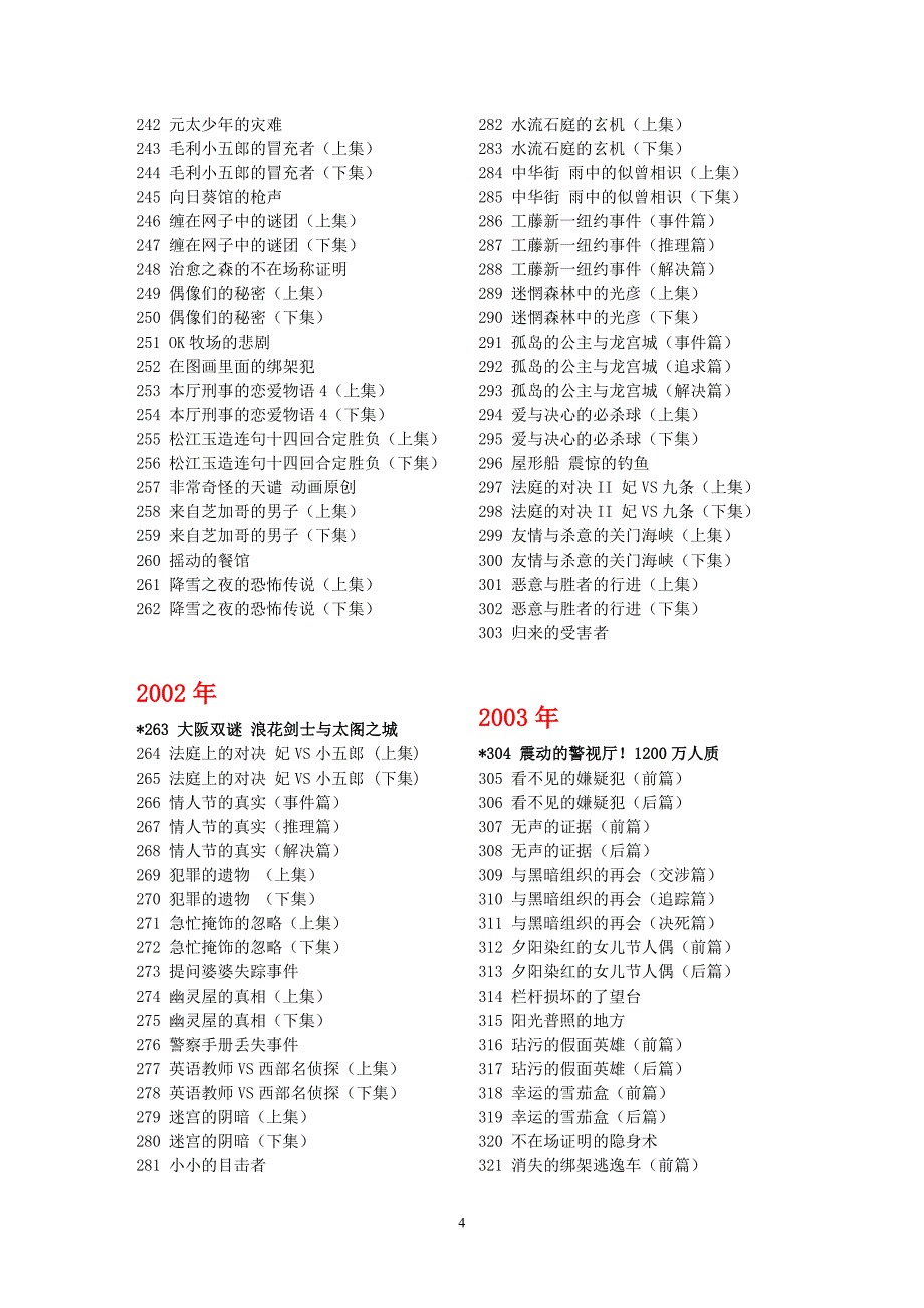 名侦探柯南--目录(全).doc_第4页