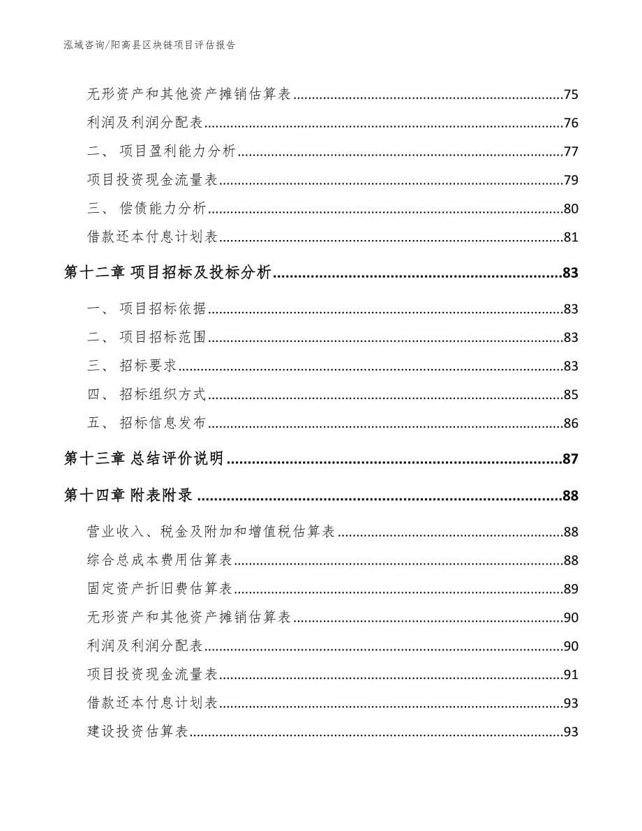 阳高县区块链项目评估报告_参考范文_第5页