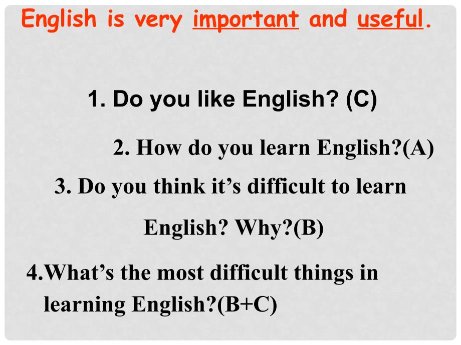 浙江省海盐县滨海中学八年级英语上册 Module 1 Unit 1 Let’s try to speak English as much as possible课件 （新版）外研版_第3页