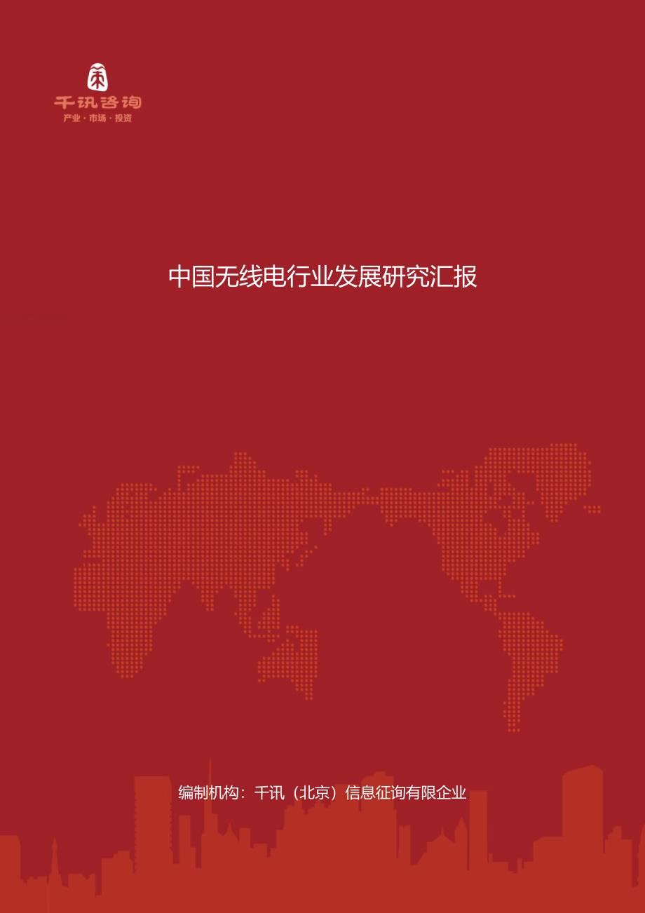 中国无线电行业发展研究报告.docx_第1页